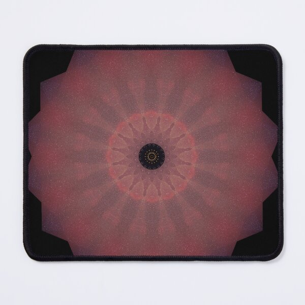 Item preview, Red Aurora Borealis Mandala designed and sold by janannes.