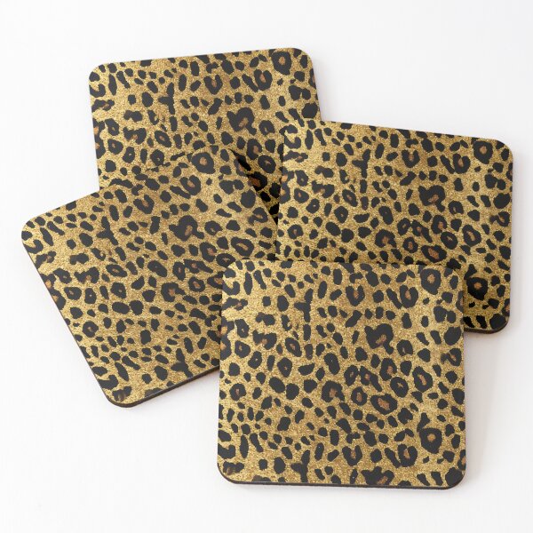 Item preview, Gold 2 leopard graphics designed and sold by LittleWorldShop.