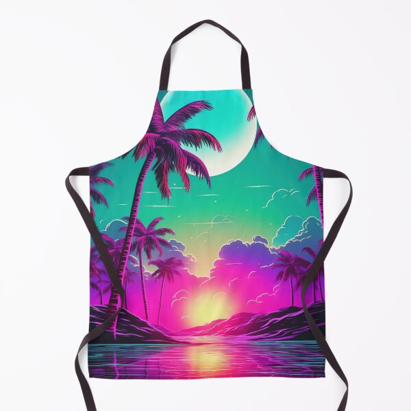 Item preview, Vivid Chromatic Symphony: Abstract Retrowave Fusion designed and sold by Mullet Monkey.