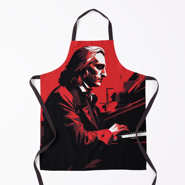 Item preview, Franz Liszt | Red minimalism designed and sold by ComicsFactory.