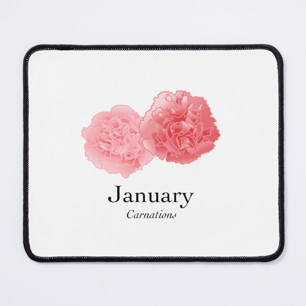 Item preview, January Carnations Birth Month Flower designed and sold by DandiestArt22.