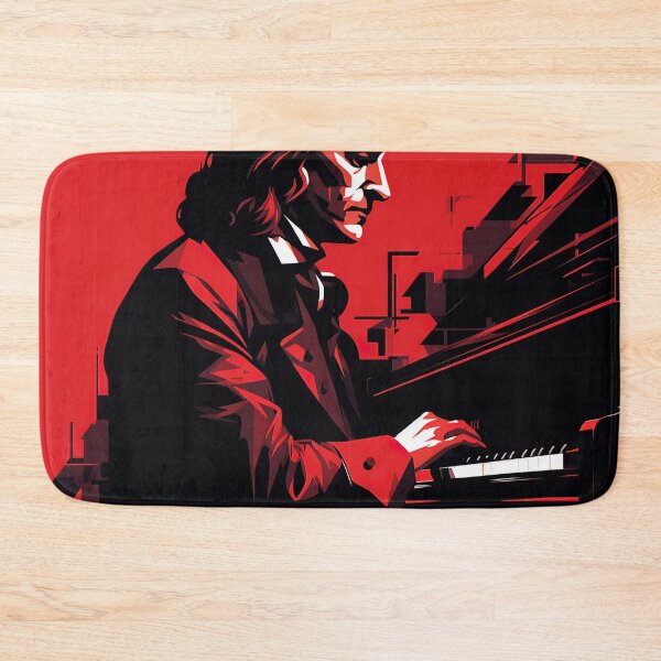 Item preview, Franz Liszt | Red minimalism designed and sold by ComicsFactory.