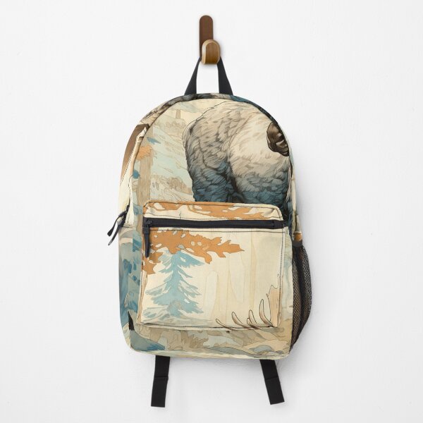 Item preview, Hokusai Moose in the forest 2 designed and sold by AstroRisq.