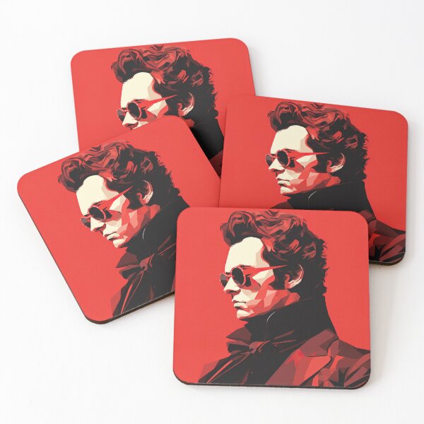 Item preview, Franz Schubert | Red minimalism designed and sold by ComicsFactory.