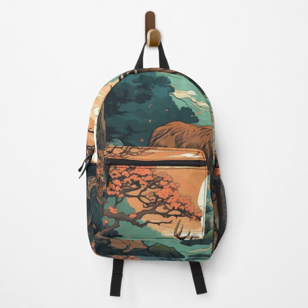 Item preview, Hokusai Stag in the forest 1 designed and sold by AstroRisq.