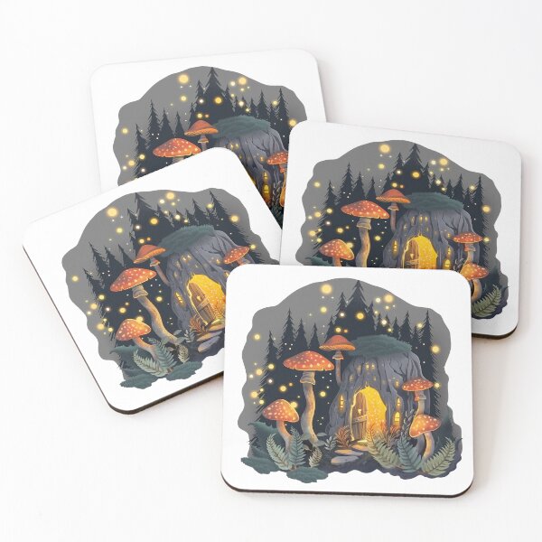 Item preview, Enchanted forest and fireflies designed and sold by Chr002.