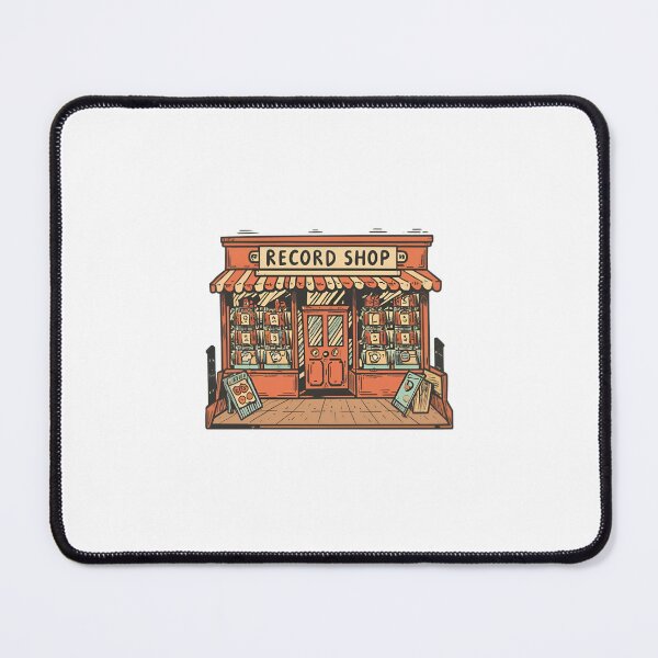 Item preview, Record shop designed and sold by OldSchoolRetro.