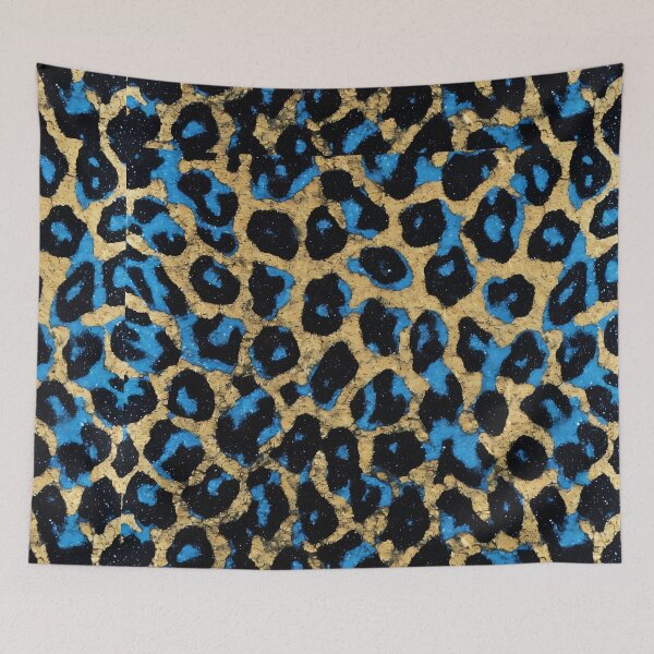 Item preview, Blue 1 leopard graphics designed and sold by LittleWorldShop.