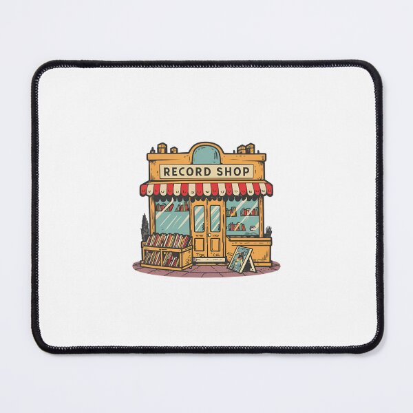 Item preview, Record shop designed and sold by OldSchoolRetro.