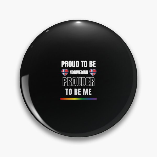 Item preview, LGBTQ Proud To Be Norwegian, Prouder To Be Me T-Shirt, Norwegian T-Shirt, Norwegian Flag Tees, Rainbow Stripe T-Shirt, Sport Tees, Pride Tees, Norway Flag Heart, designed and sold by PrideBeProud.