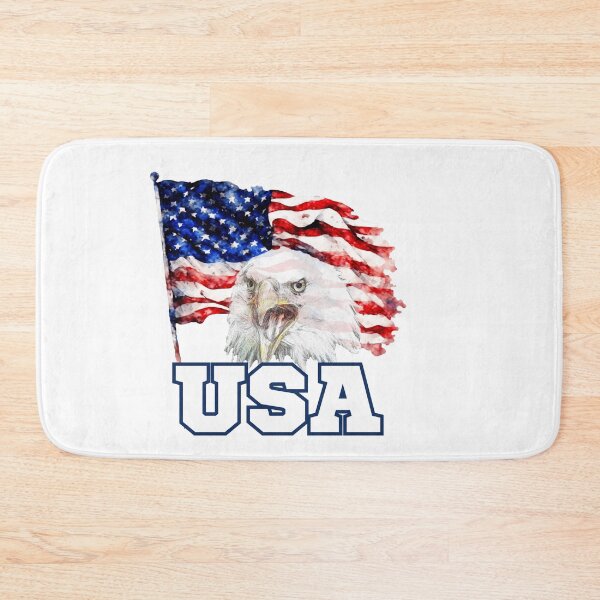 Item preview, Patriotic Screaming Eagle: USA Emblem designed and sold by AmericaFreedom.