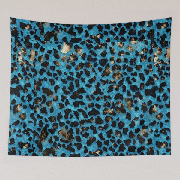 Item preview, Blue 2 leopard graphics designed and sold by LittleWorldShop.