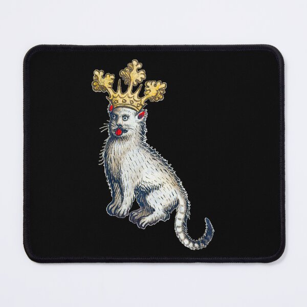 Item preview, Medieval Crowned Cat designed and sold by Cat Lady Designs.