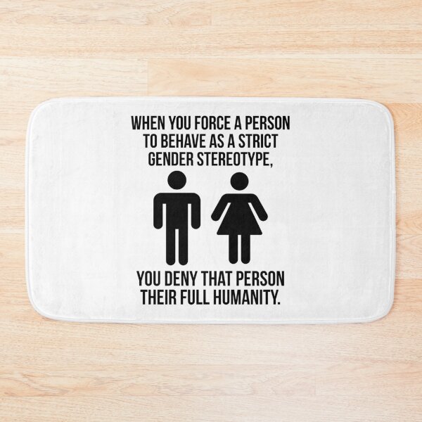 Item preview, When you force a person to be a gender stereotype  designed and sold by Rachel the Artist .