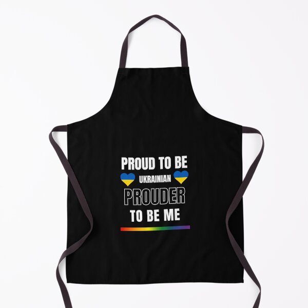 Item preview, LGBTQ Proud To Be Ukrainian, Prouder To Be Me T-Shirt, Ukrainian T-Shirt, Ukrainian Flag Tees, Rainbow Stripe T-Shirt, Sport Tees, Pride Tees, Ukraine Flag Heart, designed and sold by PrideBeProud.