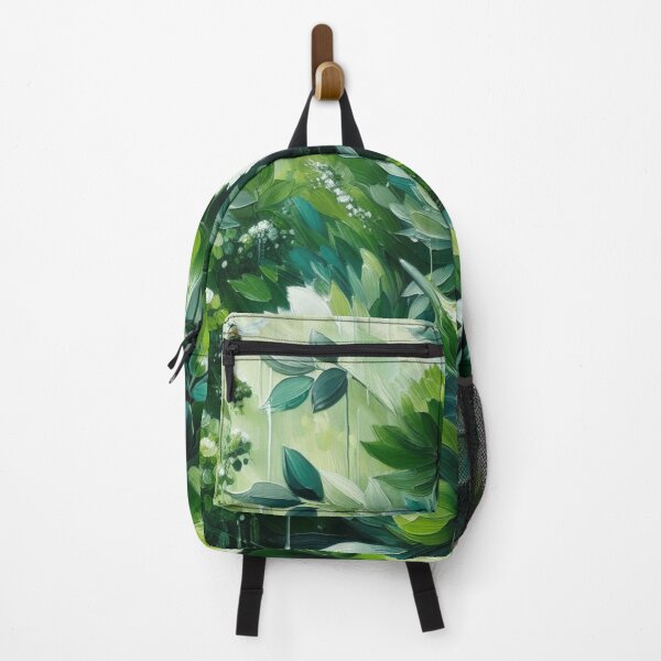 Item preview, green floral patterns, watercolor designed and sold by asbno19.