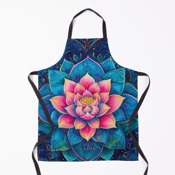 Item preview, Blue and pink Lotus Mandala designed and sold by TeeARTHY.