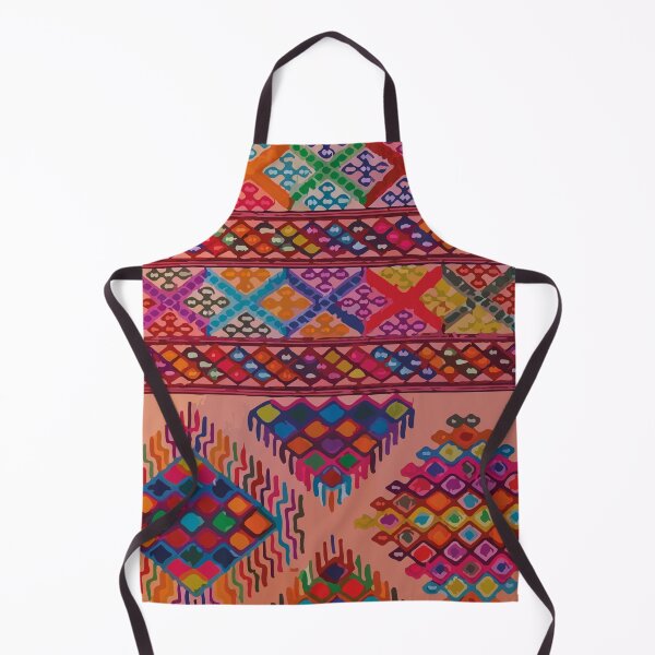 Item preview, Folk art textile multicolor embroidered textile boho chic maximalist decor designed and sold by T-Mex.