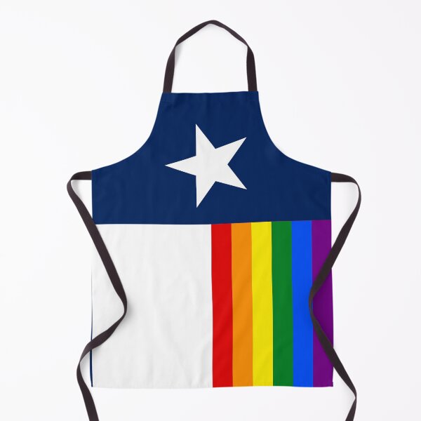Item preview, Vertical Texas State LGBTQ Rainbow Pride Flag designed and sold by WokeBespoke.