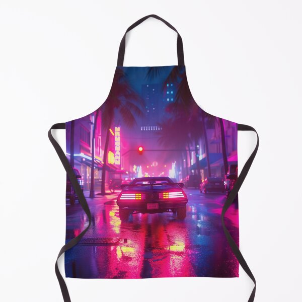 Item preview, Nightly Neon Drive: Miami Outrun Aesthetics designed and sold by Mullet Monkey.