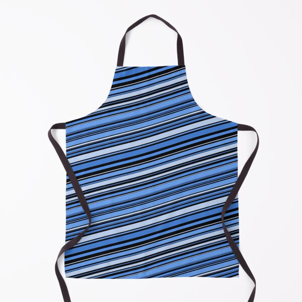 Item preview, Black & Blue Diagonal Striped Lines Forever Seamless Pattern designed and sold by Alchemy-A-La-G.