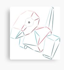 Minimalist Virtual Pokemon Canvas Print