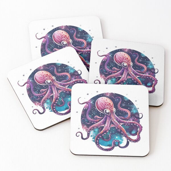 Item preview, Astronaut Octopus In Space  designed and sold by ArtFromBeyond.