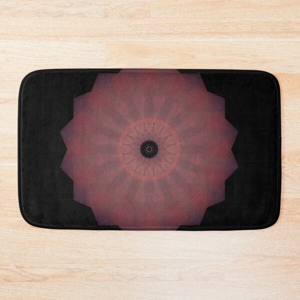 Item preview, Red Aurora Borealis Mandala designed and sold by janannes.