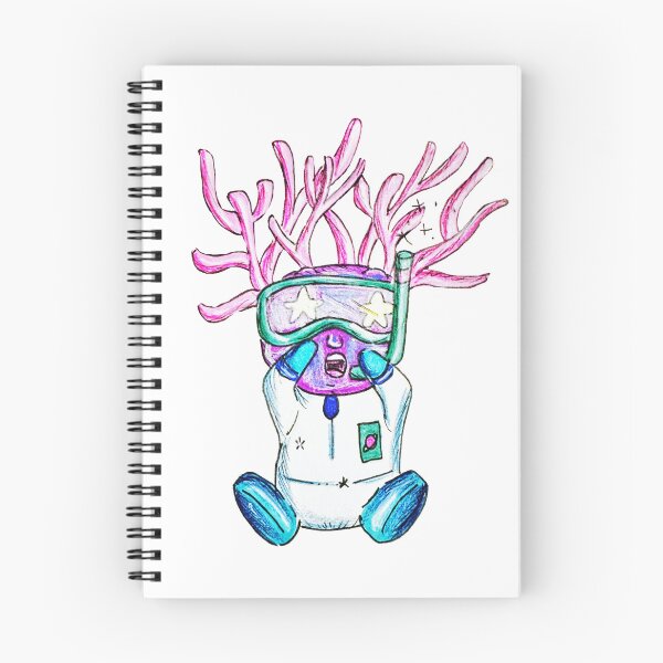Item preview, Lilac Coral Fungus Character designed and sold by Marian Hayes.