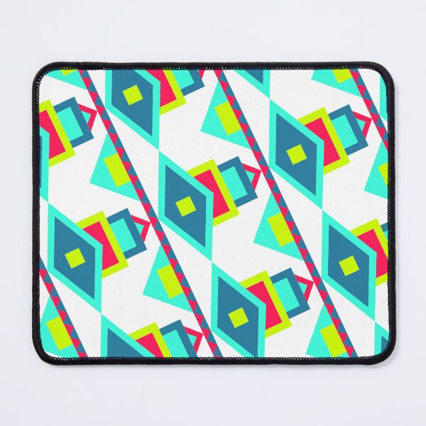 Item preview, Bright Colorful Moroccan Geometric Symbol Forever Seamless Pattern designed and sold by Alchemy-A-La-G.