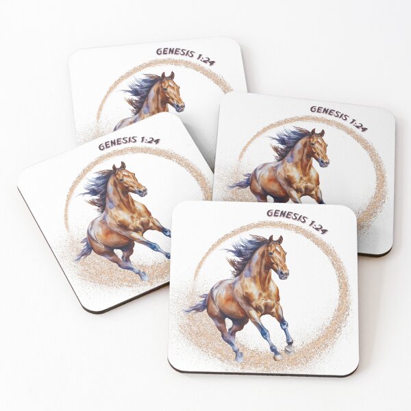 Item preview, Genesis 1:24 Horse designed and sold by LambofLight.