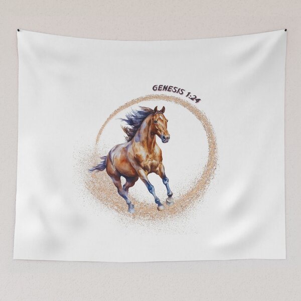 Item preview, Genesis 1:24 Horse designed and sold by LambofLight.