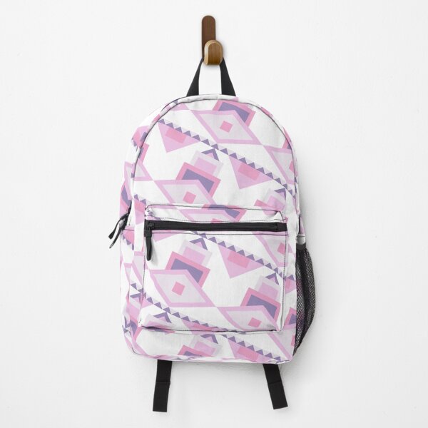 Item preview, Pink and White Moroccan Geometric Symbol Forever Seamless Pattern designed and sold by Alchemy-A-La-G.