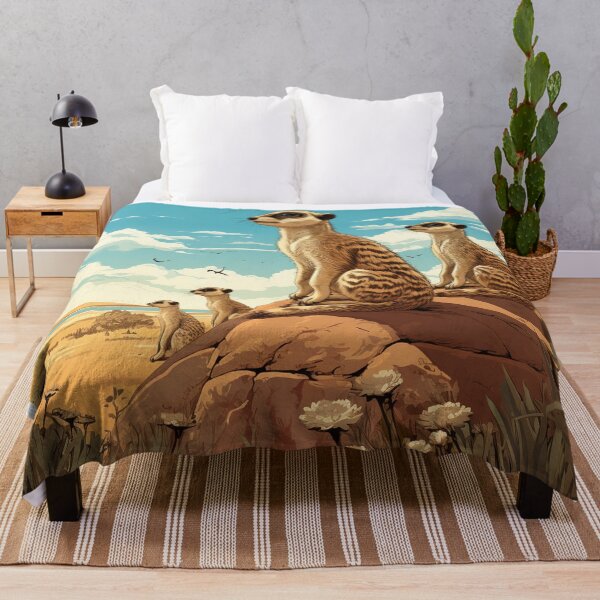 Item preview, Meerkats looking over the savannah 3 designed and sold by AstroRisq.