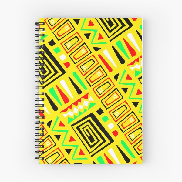 Item preview, Rasta Inspired Tribal Symbol Yellow Forever Seamless Pattern designed and sold by Alchemy-A-La-G.