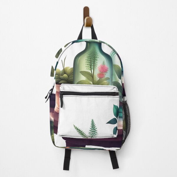 Item preview, Botanical bottles with plants designed and sold by Duaa-Aladdin.