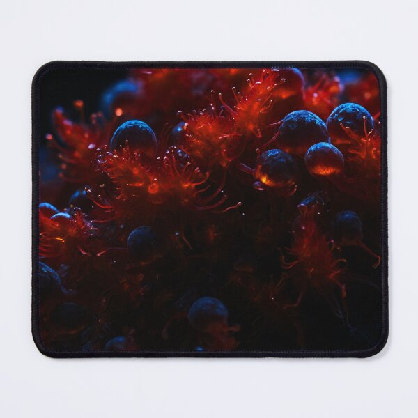 Item preview, Beautiful Blue And Red Sea Weed Balls designed and sold by SassyArtistry.