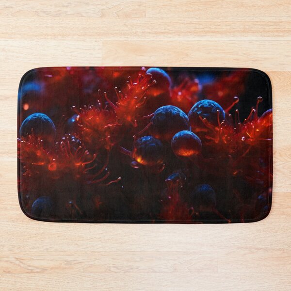 Item preview, Beautiful Blue And Red Sea Weed Balls designed and sold by SassyArtistry.