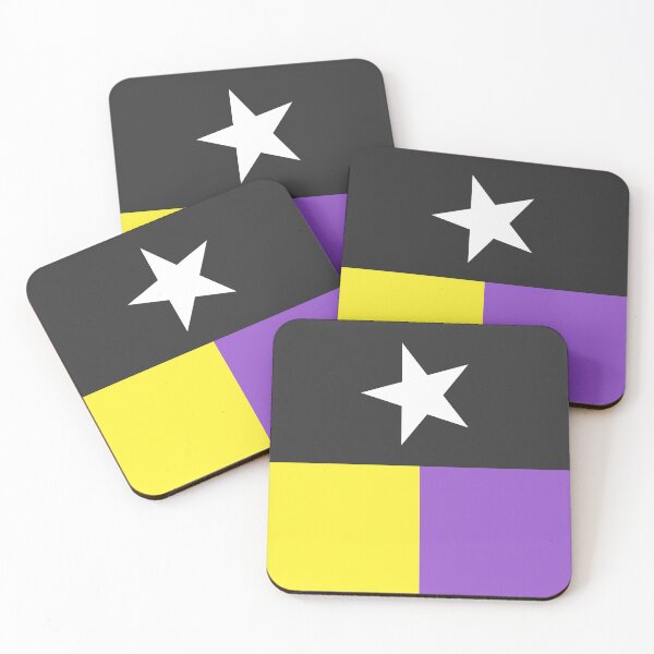 Artikelvorschau, Vertikale nichtbinäre Pride-Flagge des Staates Texas entworfen und verkauft von WokeBespoke.