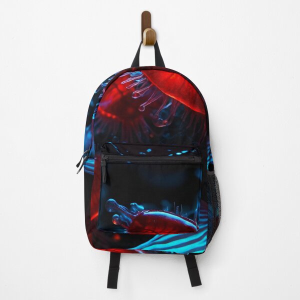 Item preview, Beautiful Blue And Red Plankton At Seafloor designed and sold by SassyArtistry.
