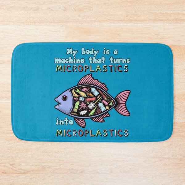 Item preview, My Body Is A Machine That Turns Microplastics Into Microplastics - Ironic Meme designed and sold by SpaceDogLaika.