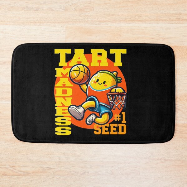 Item preview, Tart Madness Lemon Basketball #1 Seed Player Food Pun Funny Fruit designed and sold by DPlumDesign.
