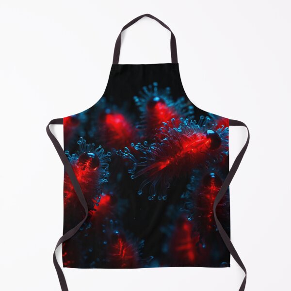Item preview, Beautiful Blue And Red Plankton Creatures designed and sold by SassyArtistry.