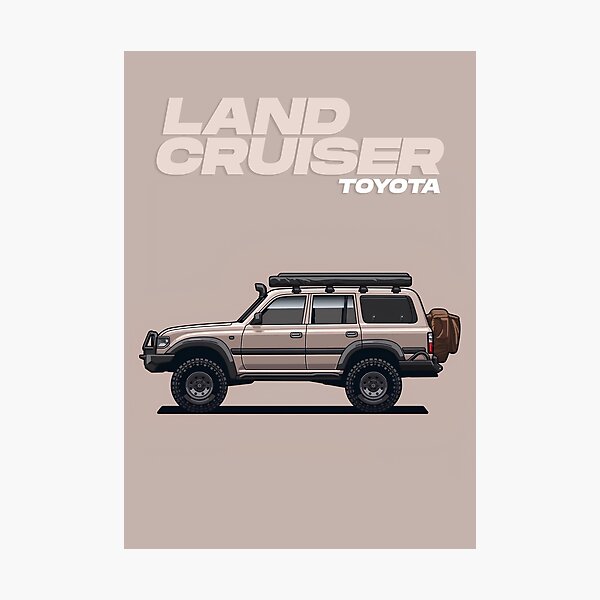 Item preview, Toyota Land Cruiser 80 designed and sold by ChelaDesigns.