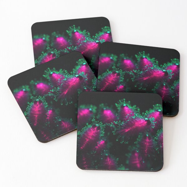 Item preview, Beautiful Teal And Pink Plankton Creatures designed and sold by SassyArtistry.