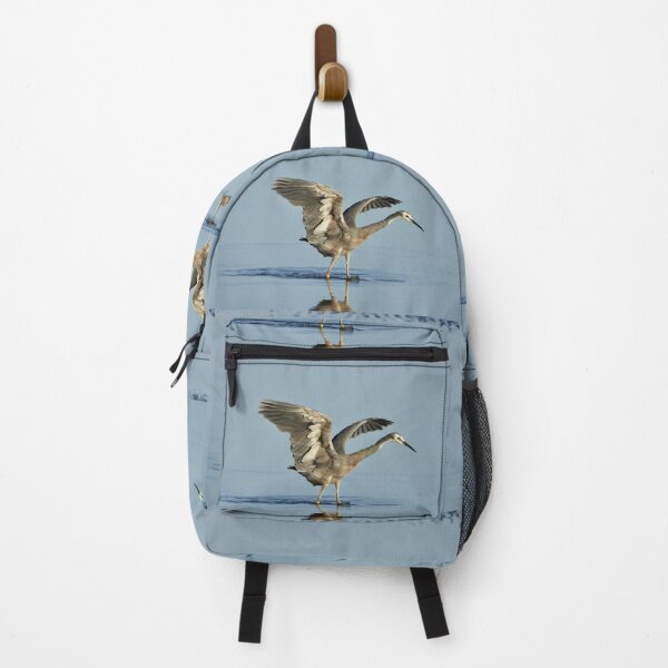 Item preview, Mighty wings White faced heron designed and sold by Mark Grimsley.