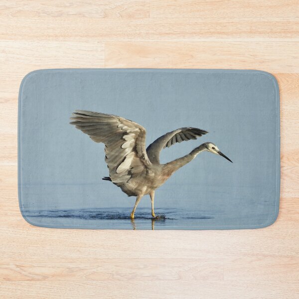 Item preview, Mighty wings White faced heron designed and sold by Mark Grimsley.