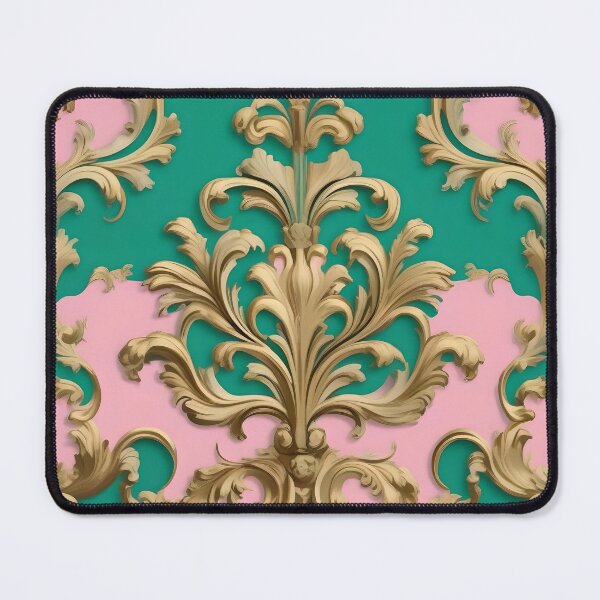 Item preview, Green & Pink Baroque designed and sold by DesignsByPrnces.