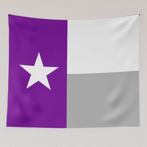 Item preview, Texas State Graysexual Pride Flag designed and sold by WokeBespoke.