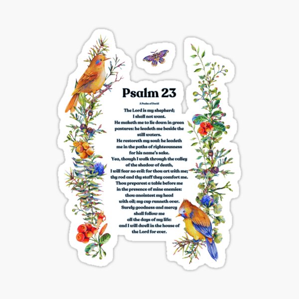 Item preview, Psalm 23  designed and sold by LambofLight.